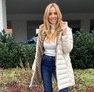 Isabell Long kabát ecrü – Innova Fashion